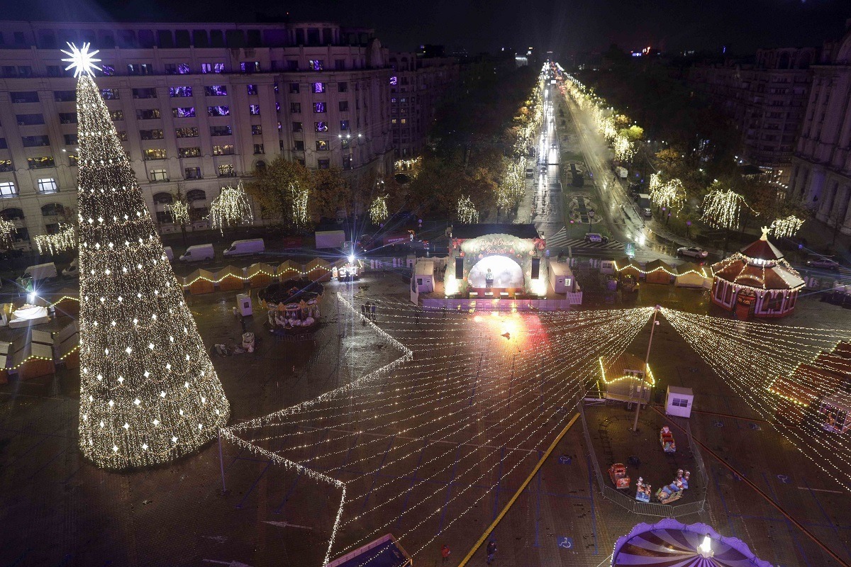 Târgul de Crăciun București 2026 va fi organizat în Piața Constituției, cu un buget redus