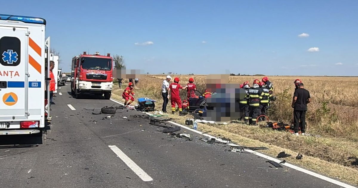 Accident mortal pe DN 65 C în județul Dolj: o femeie de 54 de ani a pierdut viața
