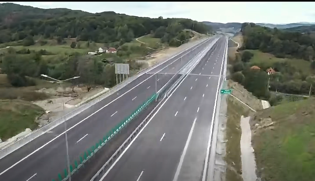 Autostrada Sibiu - Pitești: Secțiunea Tigveni - Curtea de Argeș este aproape finalizată