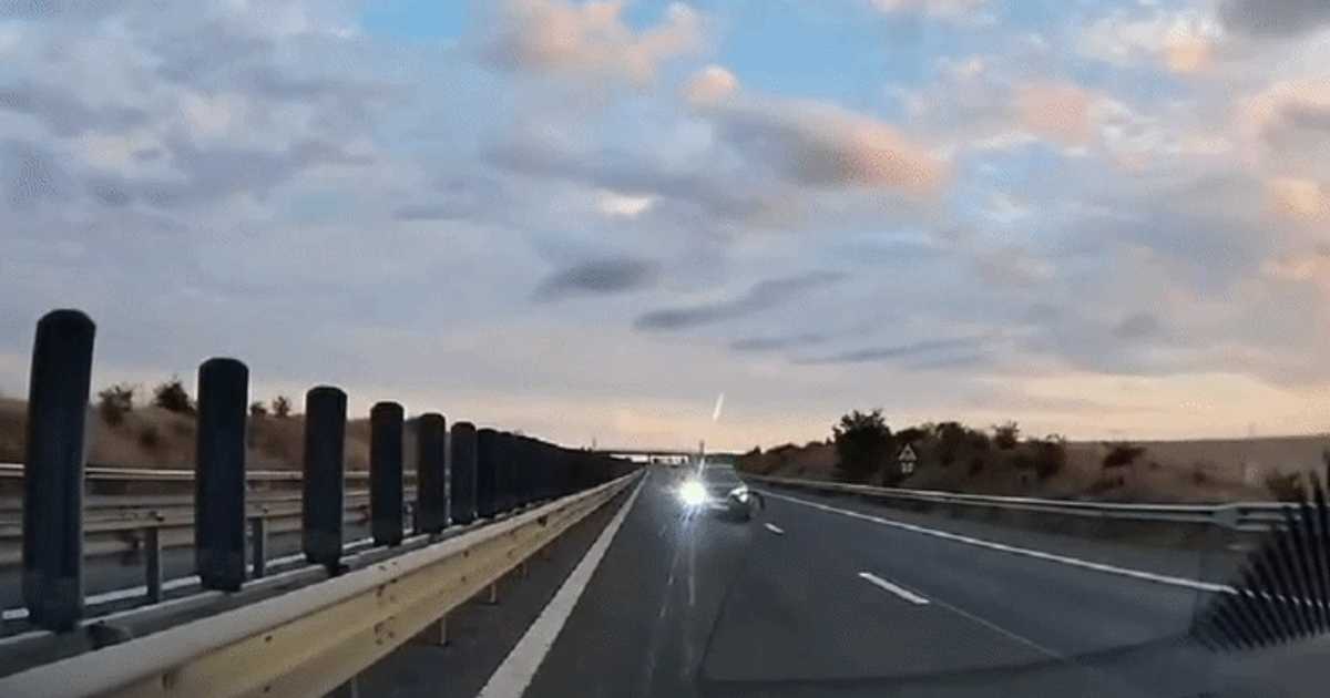 Șofer de 73 de ani a circulat pe contrasens pe autostrada A1, provocând pericole grave în trafic