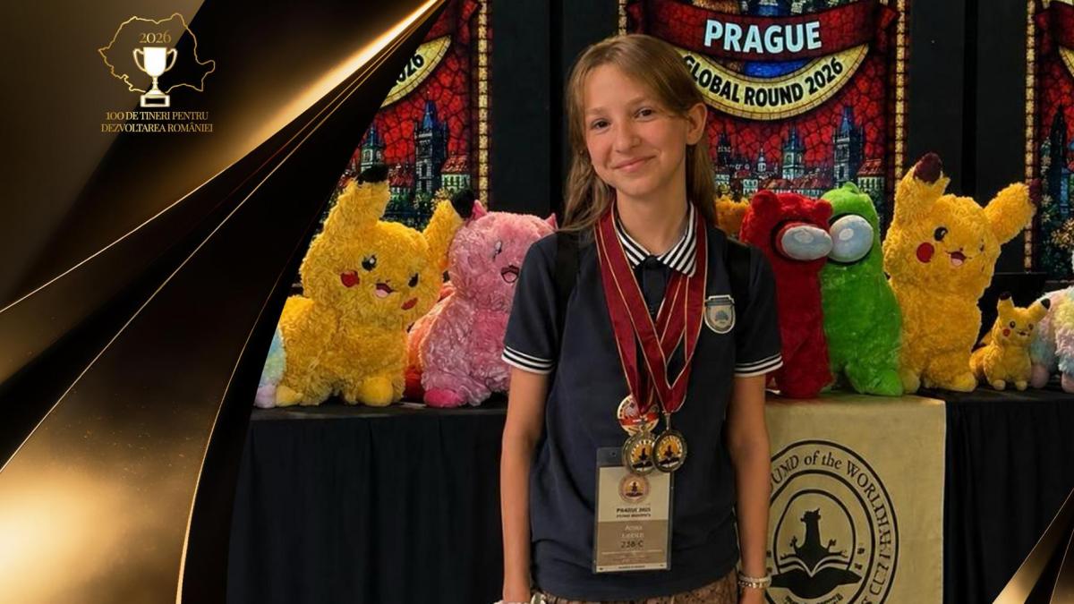 Arina Lăzărică, tânăra româncă calificată la turneul campionilor de la Universitatea Yale