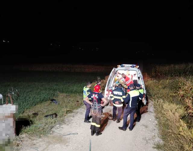 Bărbat de 68 de ani salvat de la o moarte sigură într-o fântână din Botoșani