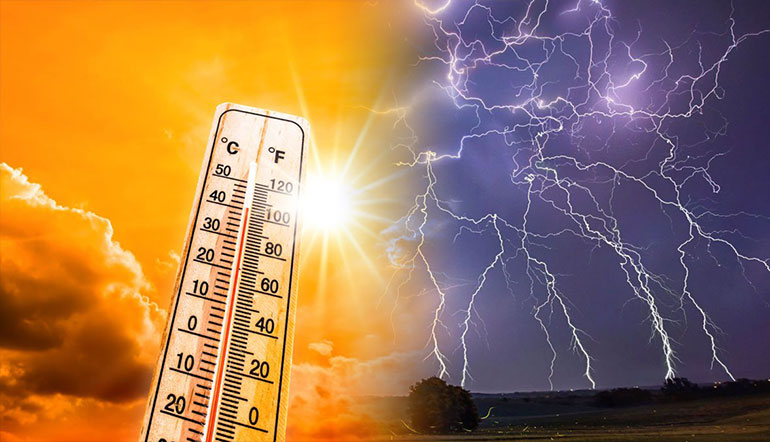 Schimbare radicală de temperaturi în România: de la caniculă la furtuni violente și grindină