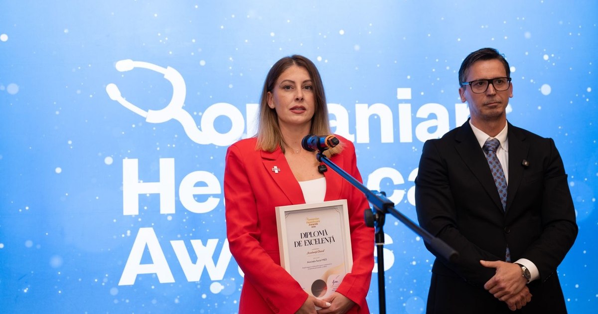 Modelul rezidențial Social MED din Târgu Mureș a fost premiat la Romanian Healthcare Awards 2026