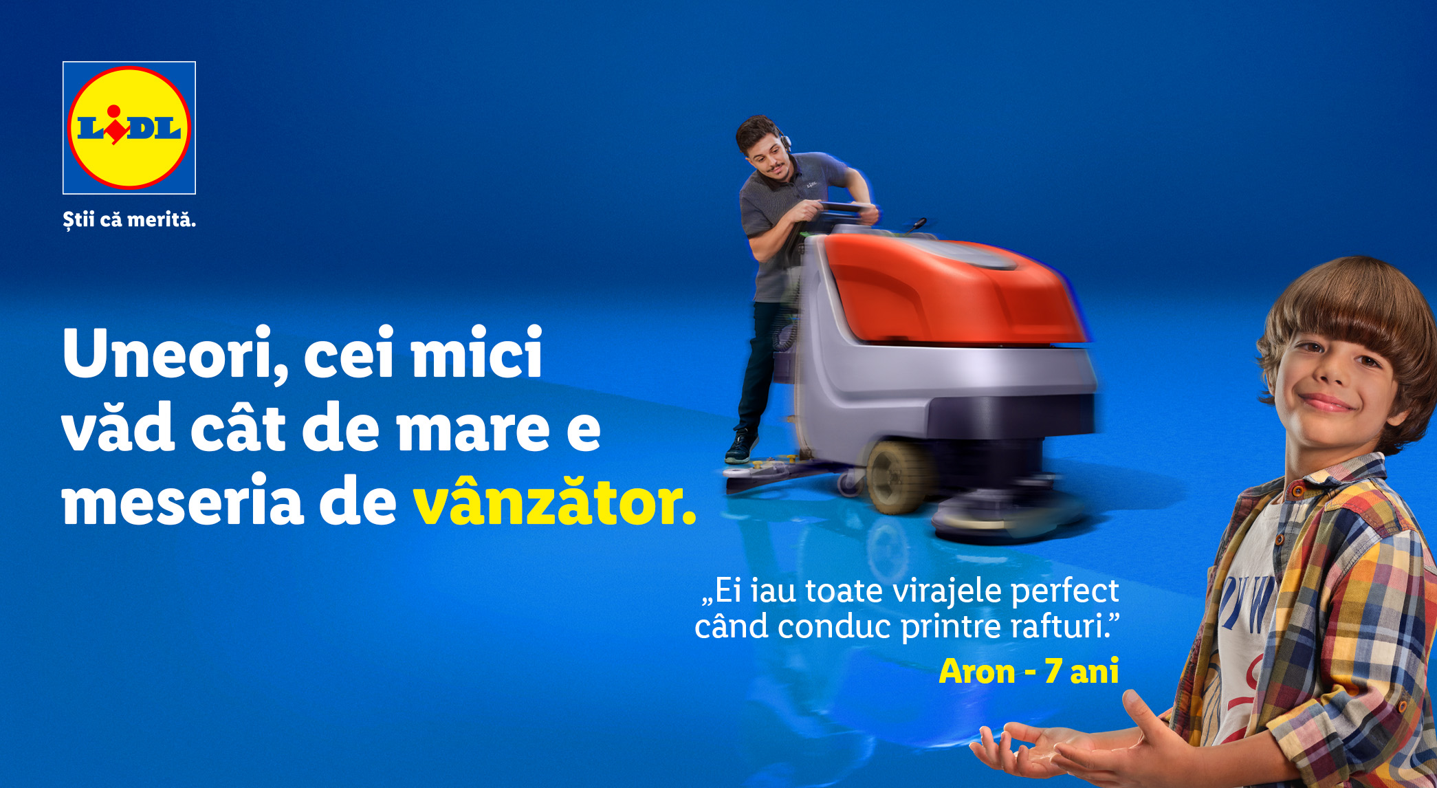 Lidl lansează o campanie pentru a evidenția importanța meseriei de vânzător în sectorul retail