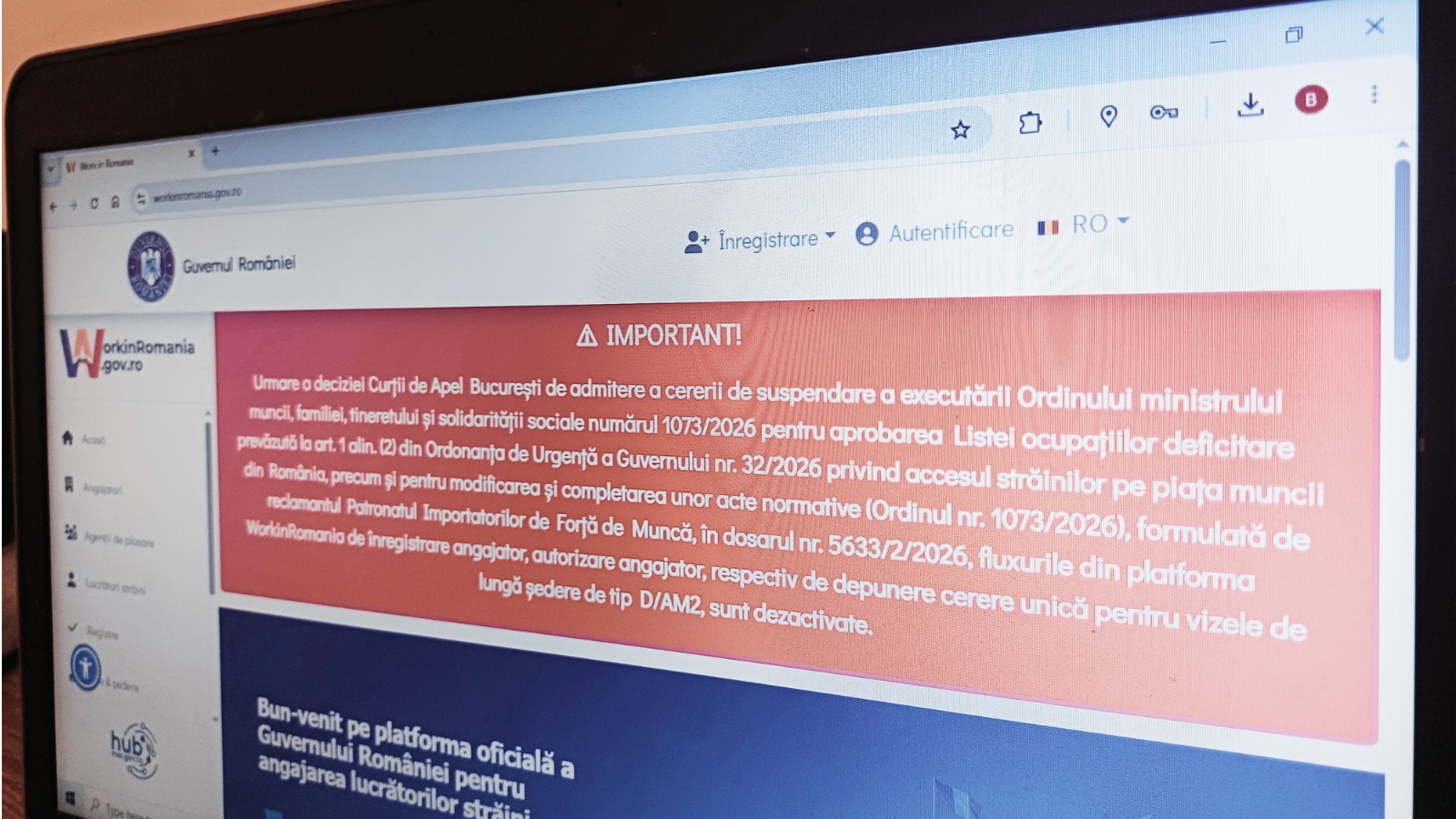 Platforma WorkinRomania se redeschide, iar lista meseriilor deficitare se extinde considerabil