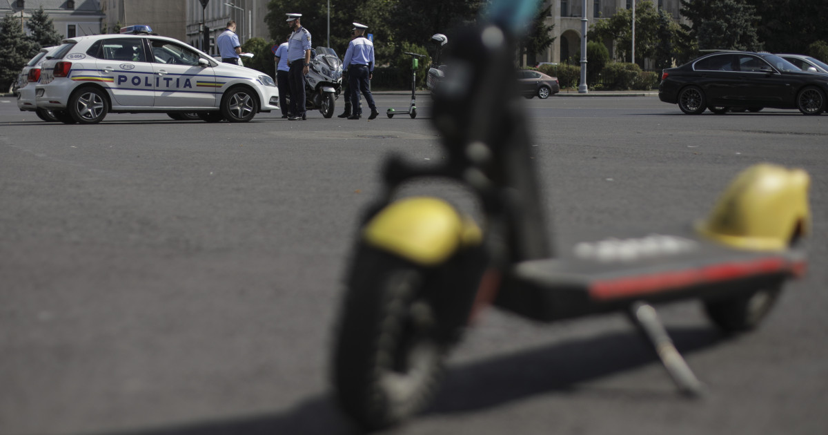 Peste 240 de copii au fost transportați la spital după accidente cu trotinete electrice în Capitală