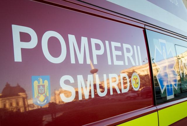 Incendiu la un centru pentru vârstnici din Sighișoara: 40 de persoane au fost evacuate
