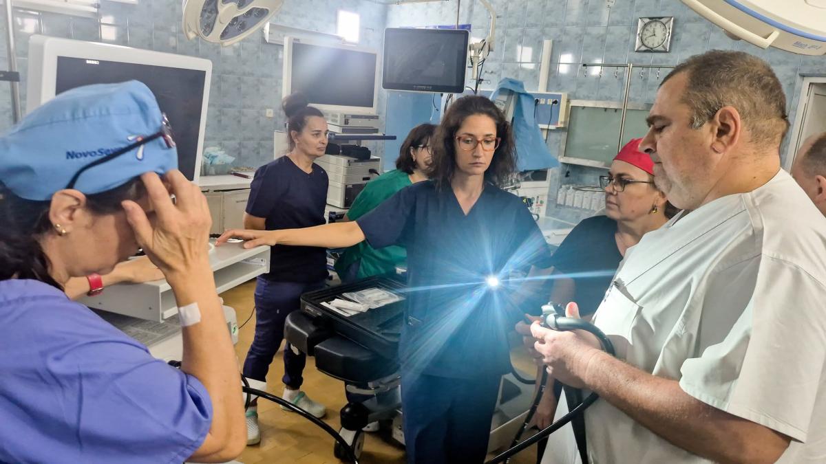 Echipament chirurgical de înaltă precizie pentru diagnosticarea cancerului la Spitalul Județean Galați