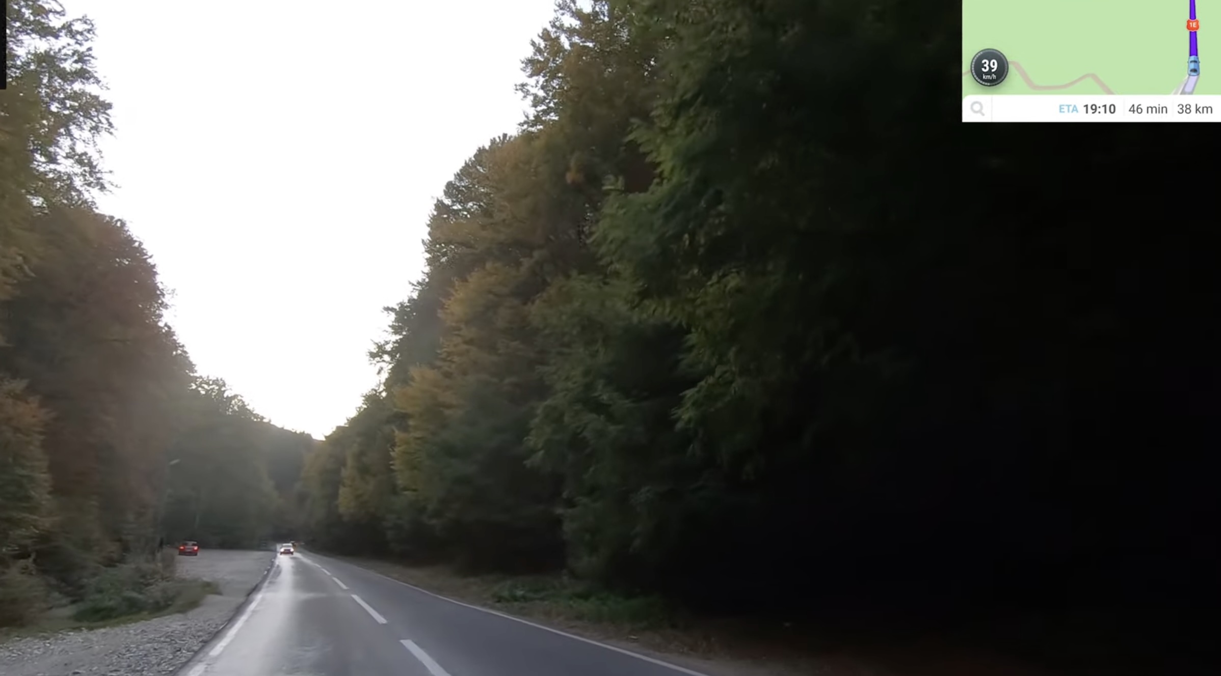 DN 1E va fi închis duminică între Poiana Brașov și Râșnov pentru o competiție de viteză