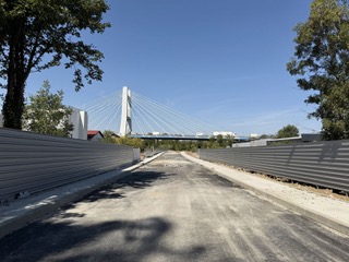 Lucrările la noua cale de acces GREENFIELD Băneasa avansează; peste 50% din lucrările de pe terenul IMPACT sunt gata