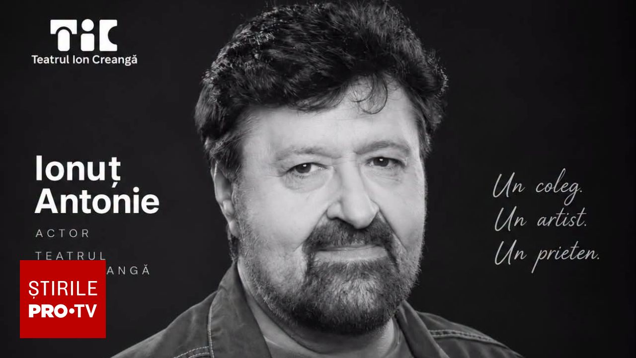 Actorul Ionuț Antonie a murit, dar nu are rude identificate. Apel urgent pentru o înmormântare demnă