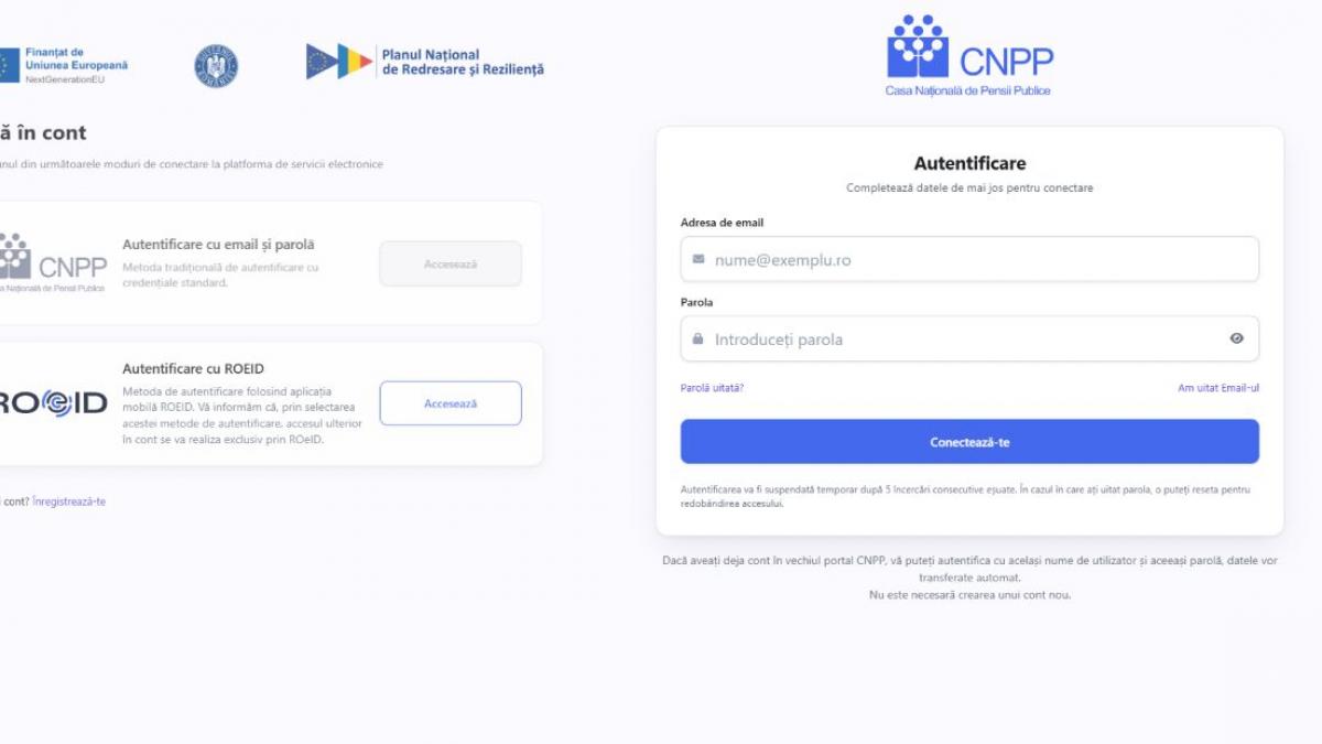 Noul portal CNPP este funcțional: cum se verifică stagiul de cotizare și pensia online