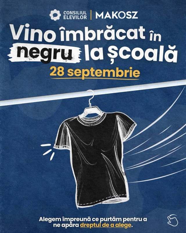 Protest de elevi luni, 28 septembrie, împotriva introducerii uniformelor școlare obligatorii