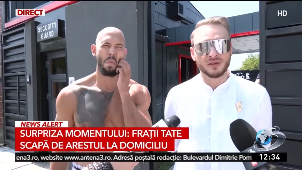 Noul dosar de viol pentru verișorul avocatului fraților Tate. Flavian Vidineac este trimis în judecată