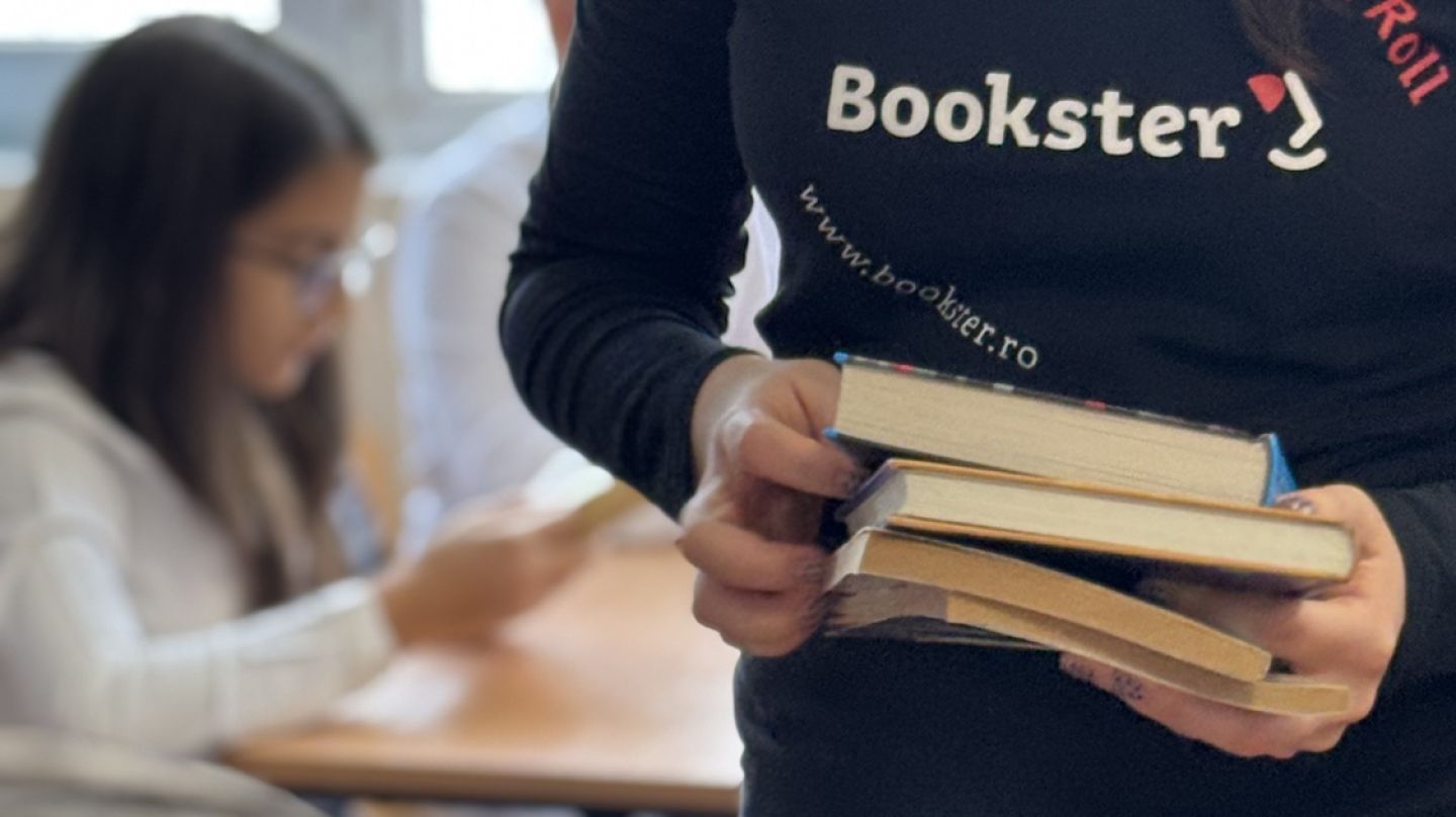 Programul Bookster în Școli se extinde în șase județe, oferind acces la lectură pentru 150.000 de elevi