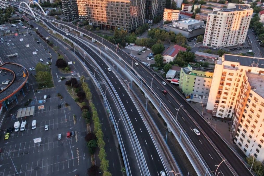 Reabilitarea Pasajului Basarab: 52.000 de metri pătrați de beton au fost deja reparați