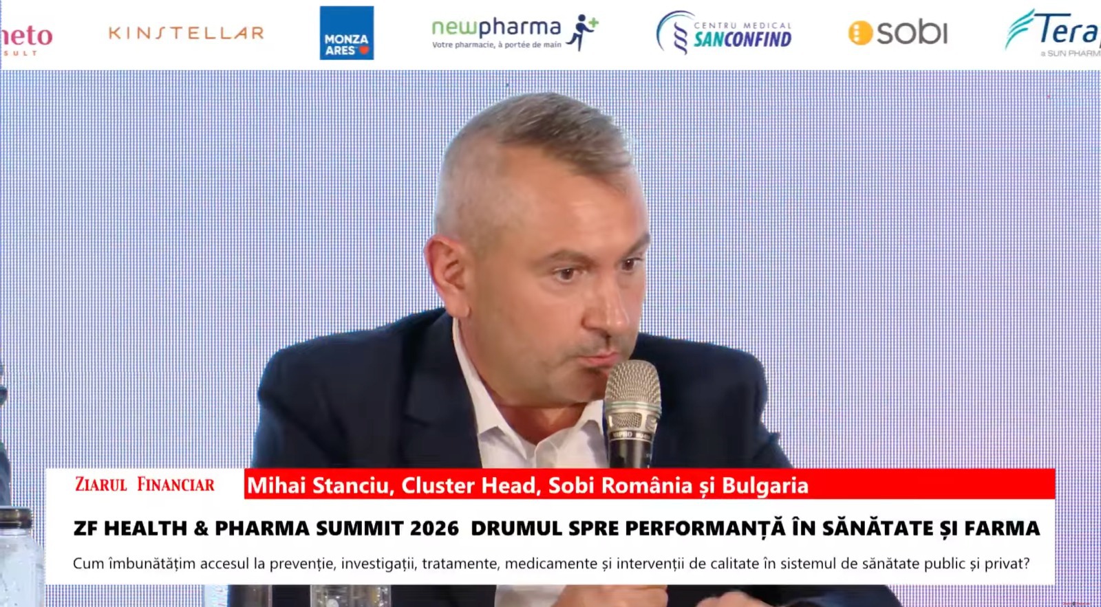 Mihai Stanciu: Statul român are nevoie de predictibilitate și parteneriat cu industria farmaceutică