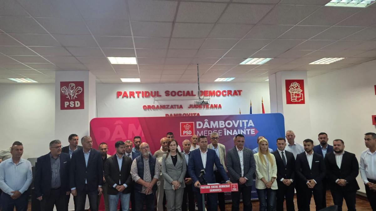 Corneliu Ștefan: PSD Dâmbovița este pregătită pentru eventuale alegeri anticipate