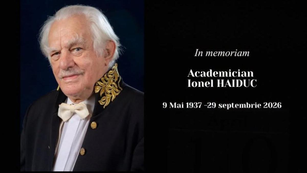 A murit Ionel Haiduc, fost președinte al Academiei Române și personalitate de referință în chimie