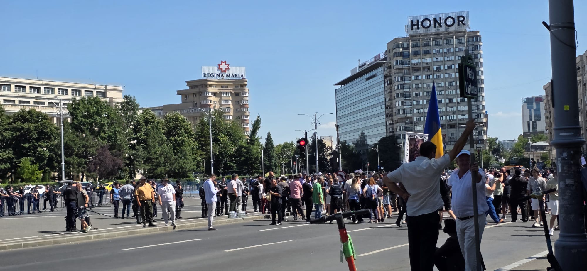 Protest de la Piața Victoriei: Crescătorii de ovine protestează în fața Guvernului