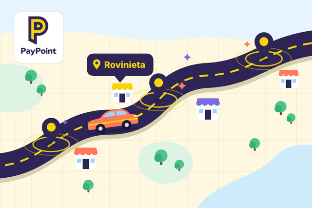 Rovinieta revine la terminalele POS PayPoint. Șoferii pot opta pentru asistență rutieră și alerte SMS