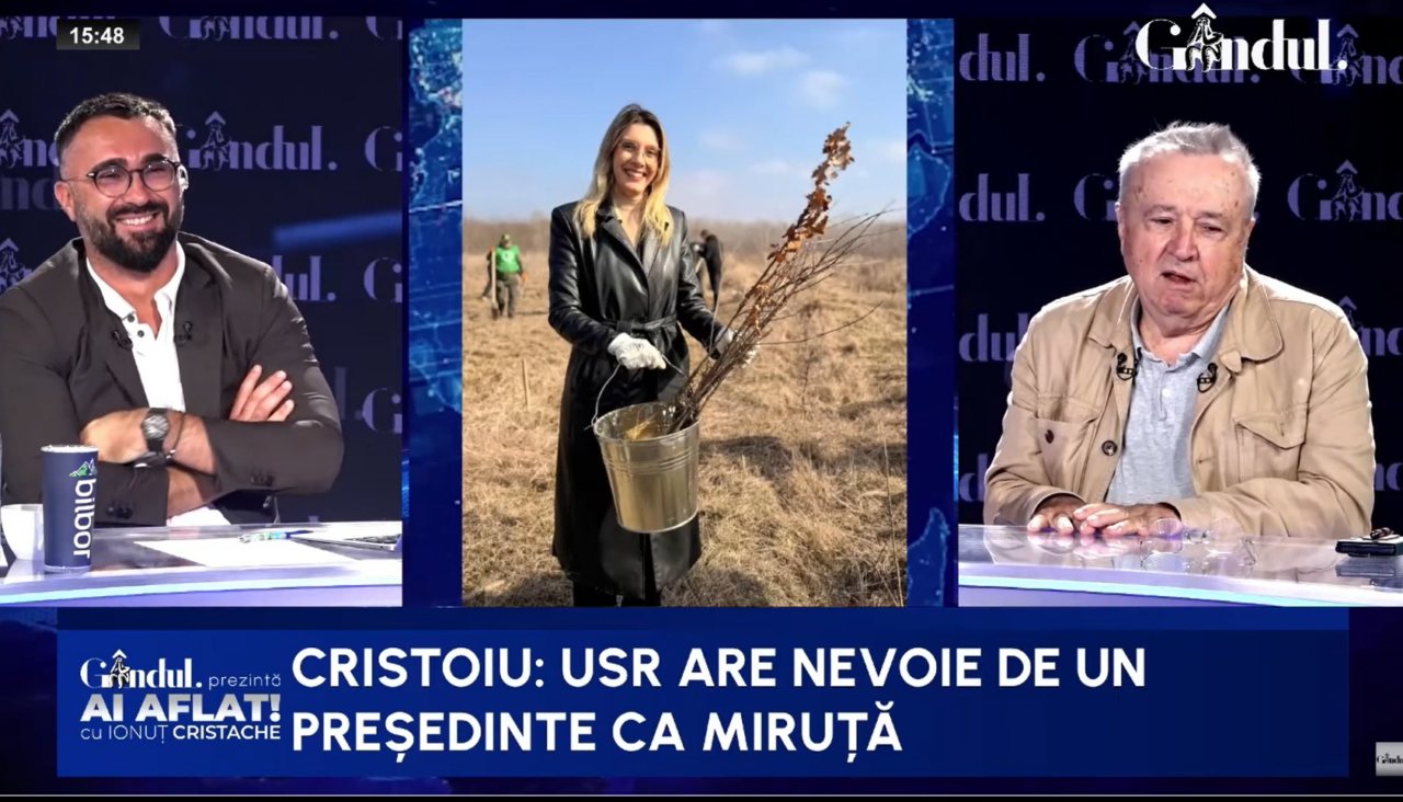 Analistul Ion Cristoiu evaluează liderii USR din cadrul unor ministere cheie