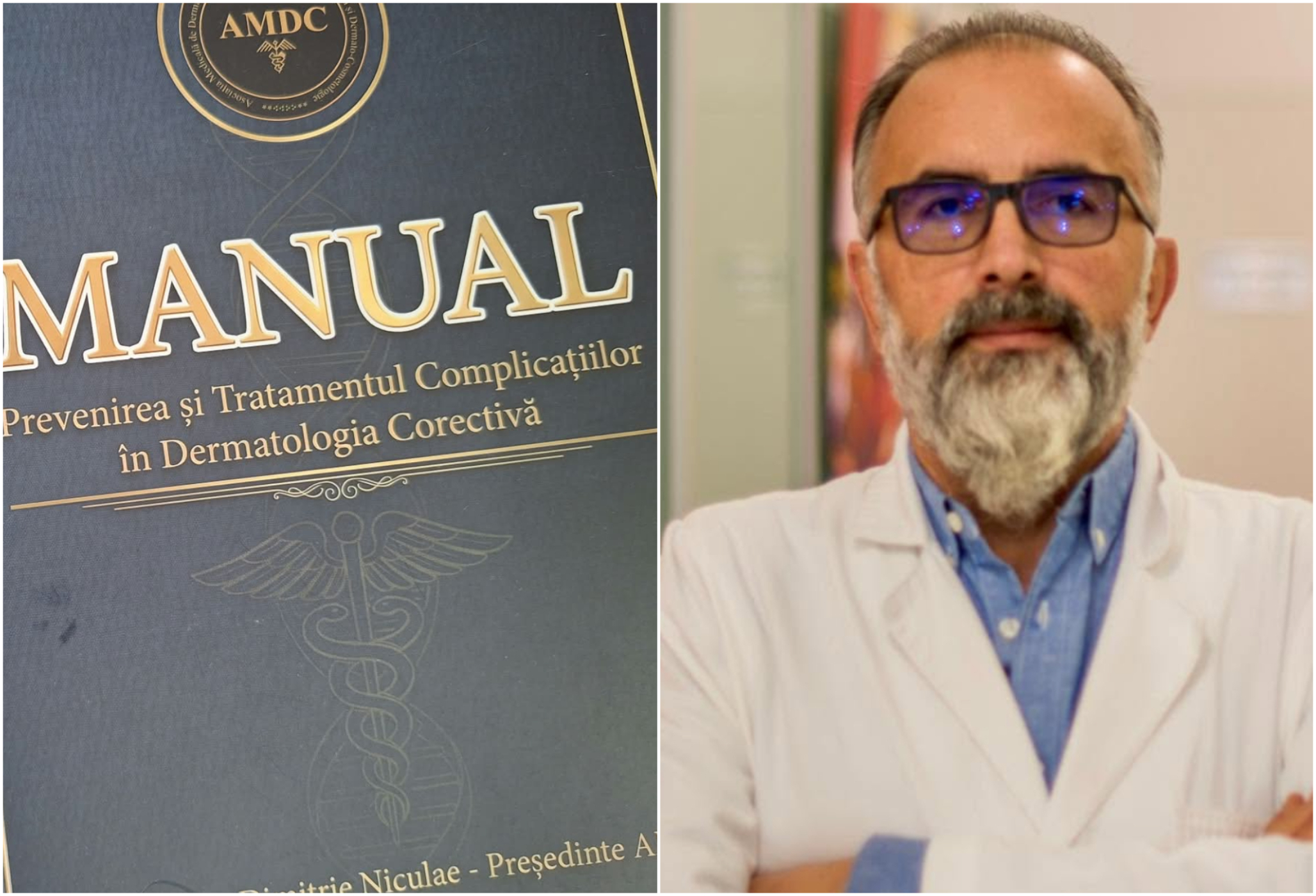 Dr. Bogdan-Dimitrie Niculae lansează un manual dedicat gestionării complicațiilor în dermatologia corectivă