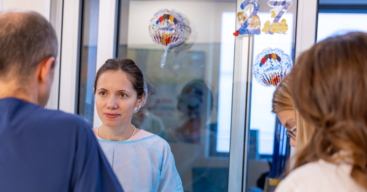 Mirabela Grădinaru a vizitat Secția de Terapie Intensivă pentru nou-născuți de la Spitalul Marie Curie