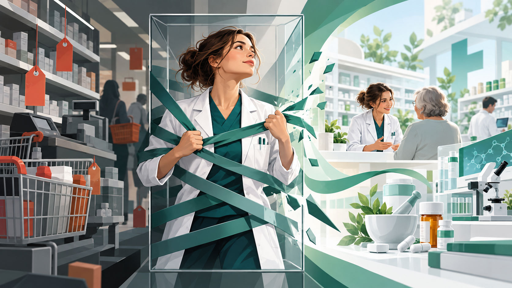Tinerii farmaciști cer autonomie profesională și mai puțin accent pe vânzări în farmacii