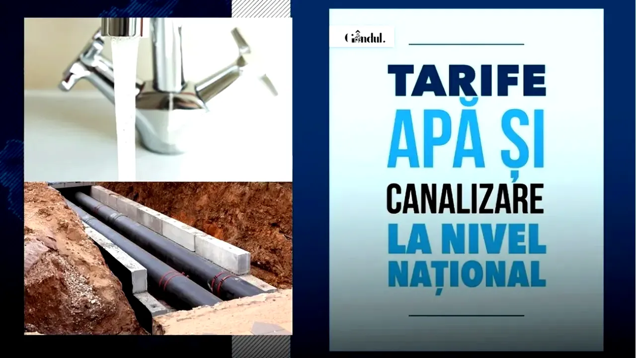 Tarifele la apă și canalizare în România pentru octombrie 2026: unde sunt cele mai mari și mici prețuri
