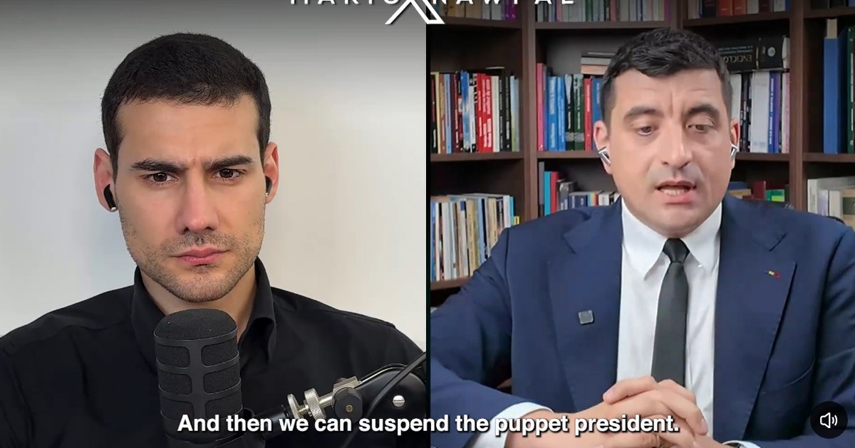 George Simion susține că Călin Georgescu este persecutat politic: „După el, eu voi fi următorul”