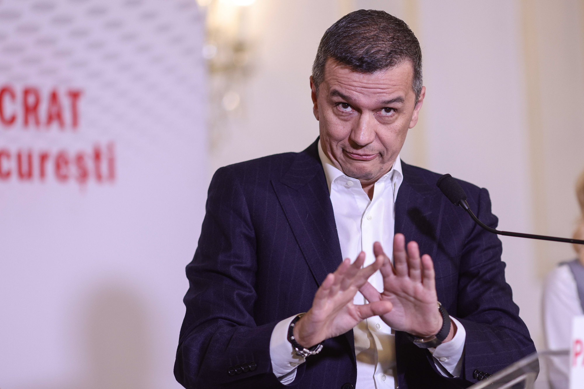 Sorin Grindeanu propune sprijin pentru un guvern minoritar PNL-UDMR