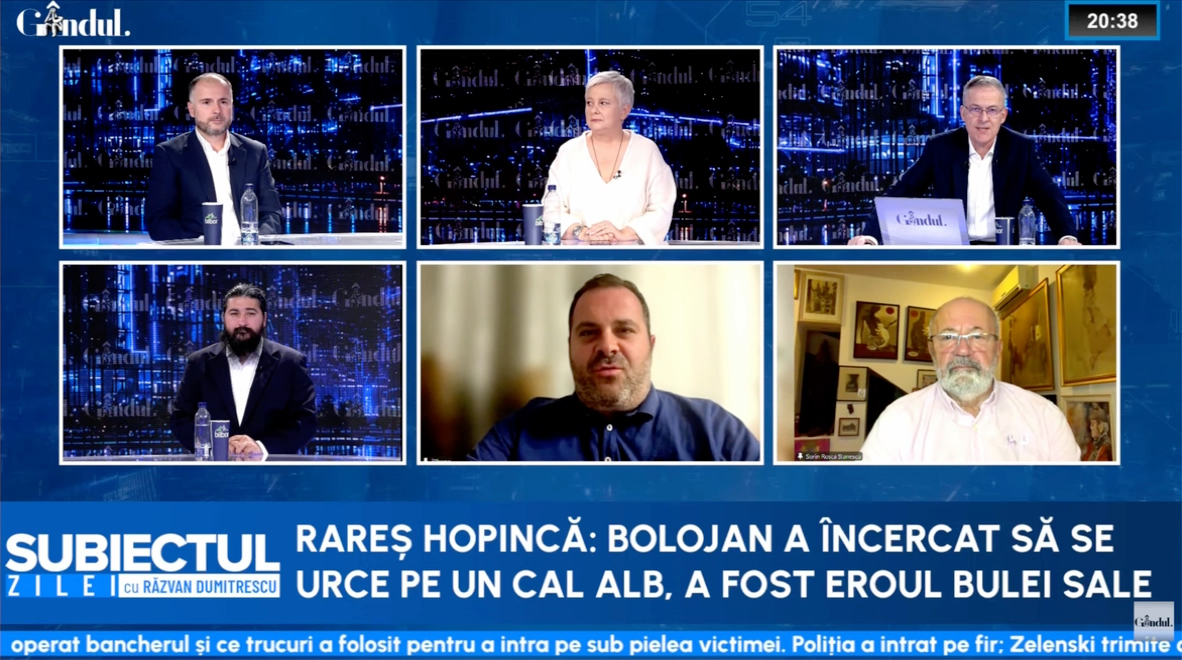 Tensiuni politice între USR și PSD: Atacuri verbale între Cezar Drăgoescu și Rareș Hopincă