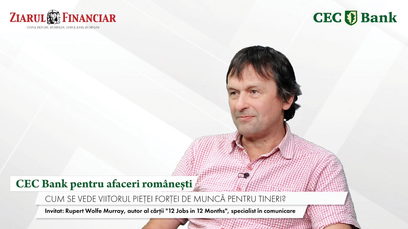 O meserie poate deveni baza unei afaceri, recomandă Rupert Wolfe Murray