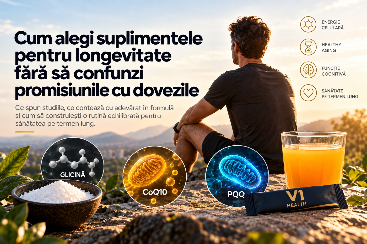 Cum să alegi corect suplimentele pentru longevitate: importanța dovezilor științifice față de marketing