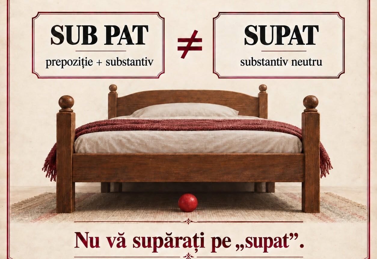 Clarificări lingvistice privind termenul „supat”: cuvântul nu este o noutate în limba română