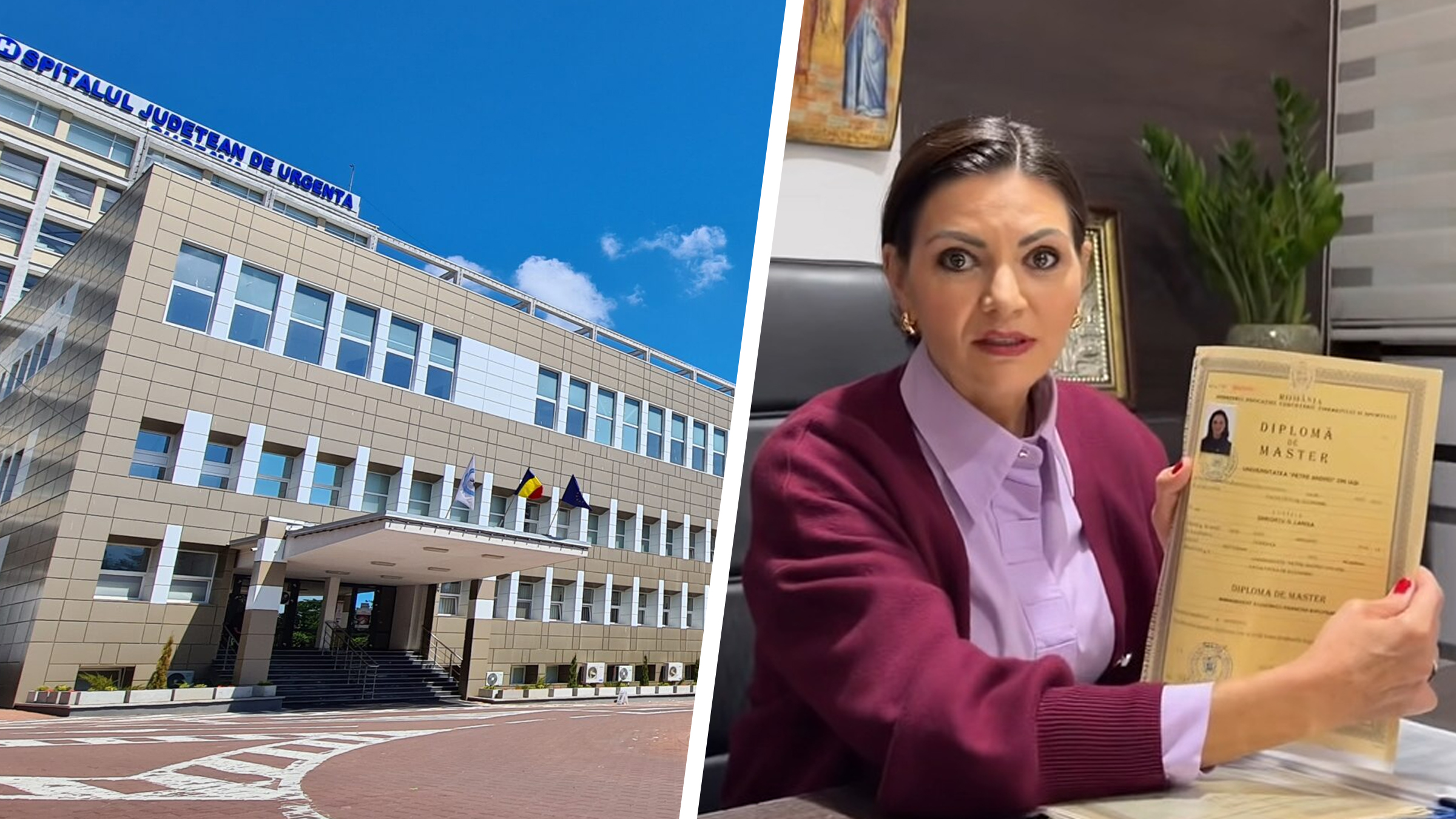 Conflict la Spitalul Clinic Județean Suceava: Managerul interimar respinge acuzațiile privind studiile sale
